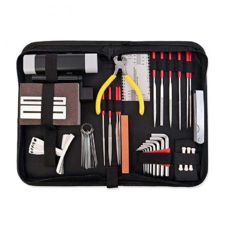 Set di strumenti multifunzionali per la riparazione e la manutenzione della chitarra, Guitar Repair Tools Set di strumenti multifunzionali per la riparazione e la manutenzione della chitarra, Guitar Repair Tools